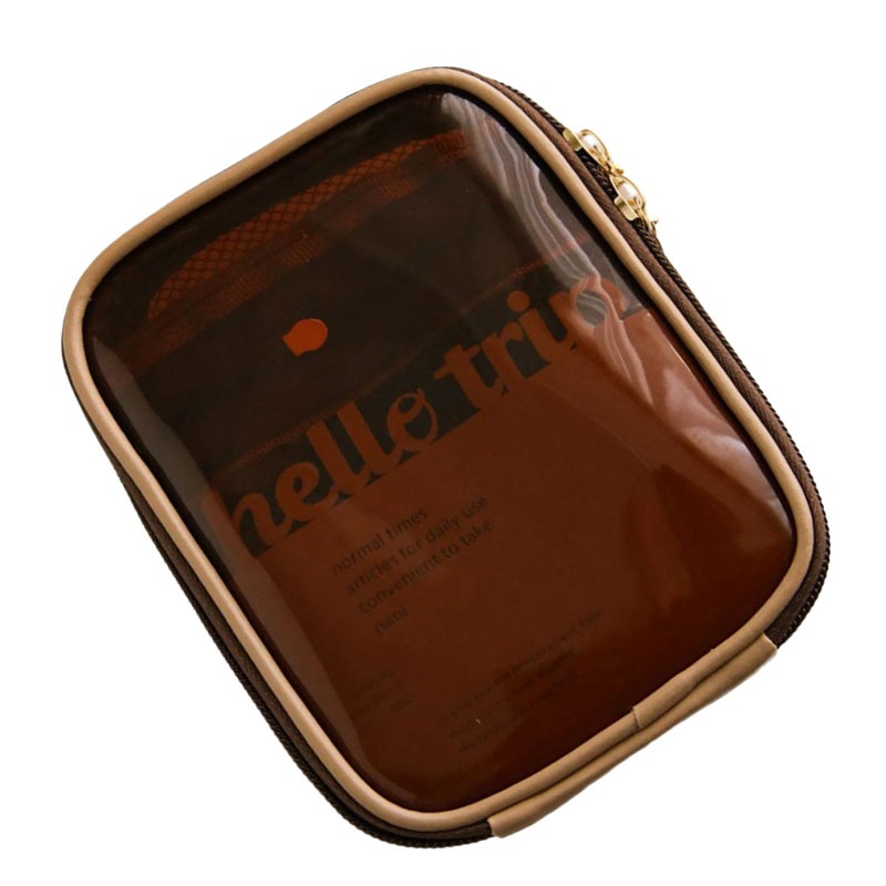 Travel Toiletry Bag Portable Sturdy Pouch With Multiple Compartments For Organized Storage Wash Bag - Image 2