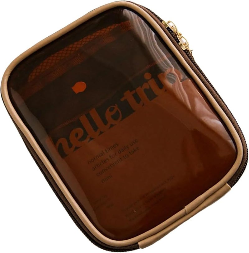 Travel Toiletry Bag Portable Sturdy Pouch With Multiple Compartments For Organized Storage Wash Bag - Image 1