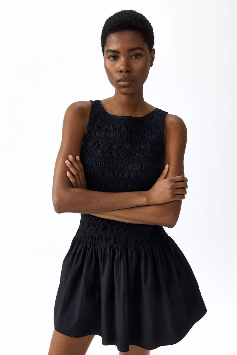 H&M Smocked cotton dress