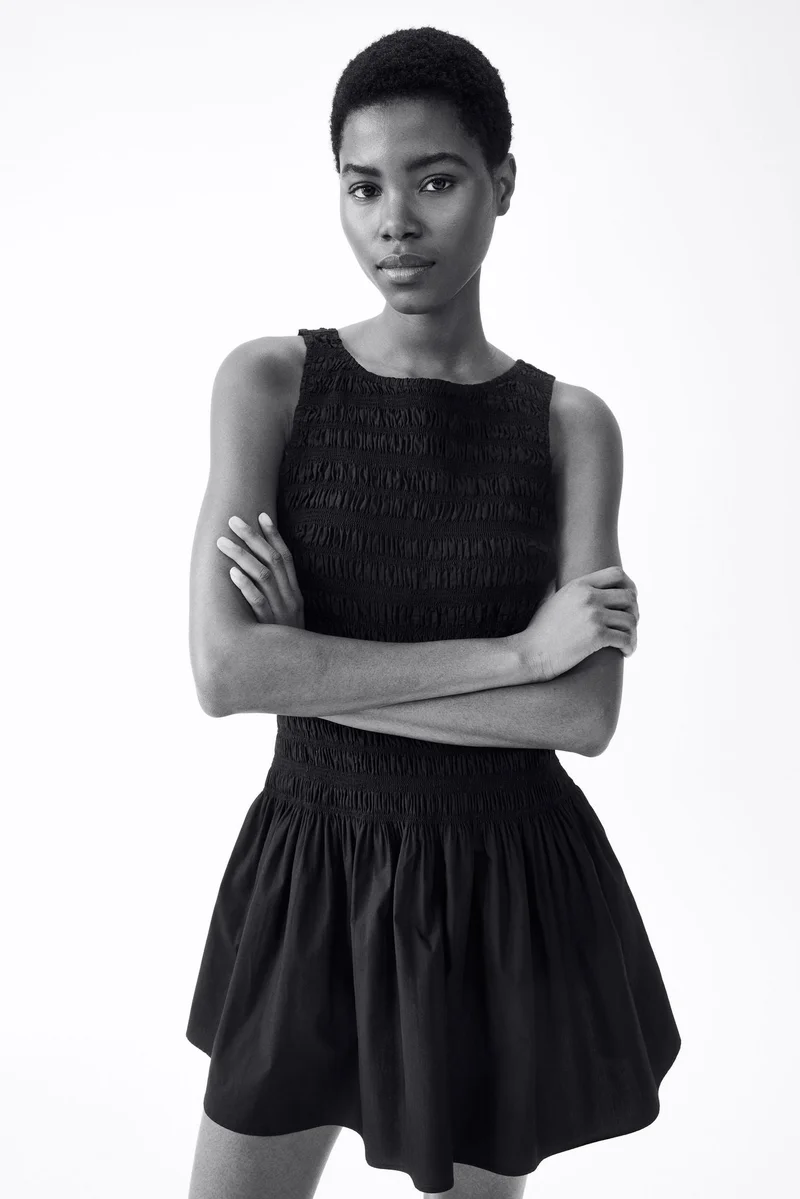 H&M Smocked cotton dress