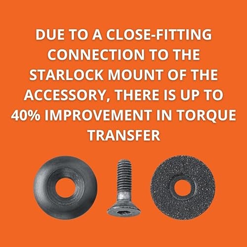 Fein Starlock Adapter Ring with Clamping Screw for Older MultiMaster Tools - Improves Torque Transfer by 40%, Compatible with MSx 636, MSx 636-1 and MSxe 636 II - 35222927050 - Image 4