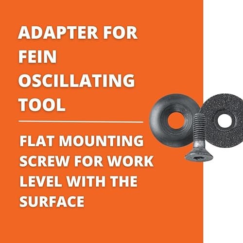 Fein Starlock Adapter Ring with Clamping Screw for Older MultiMaster Tools - Improves Torque Transfer by 40%, Compatible with MSx 636, MSx 636-1 and MSxe 636 II - 35222927050 - Image 2