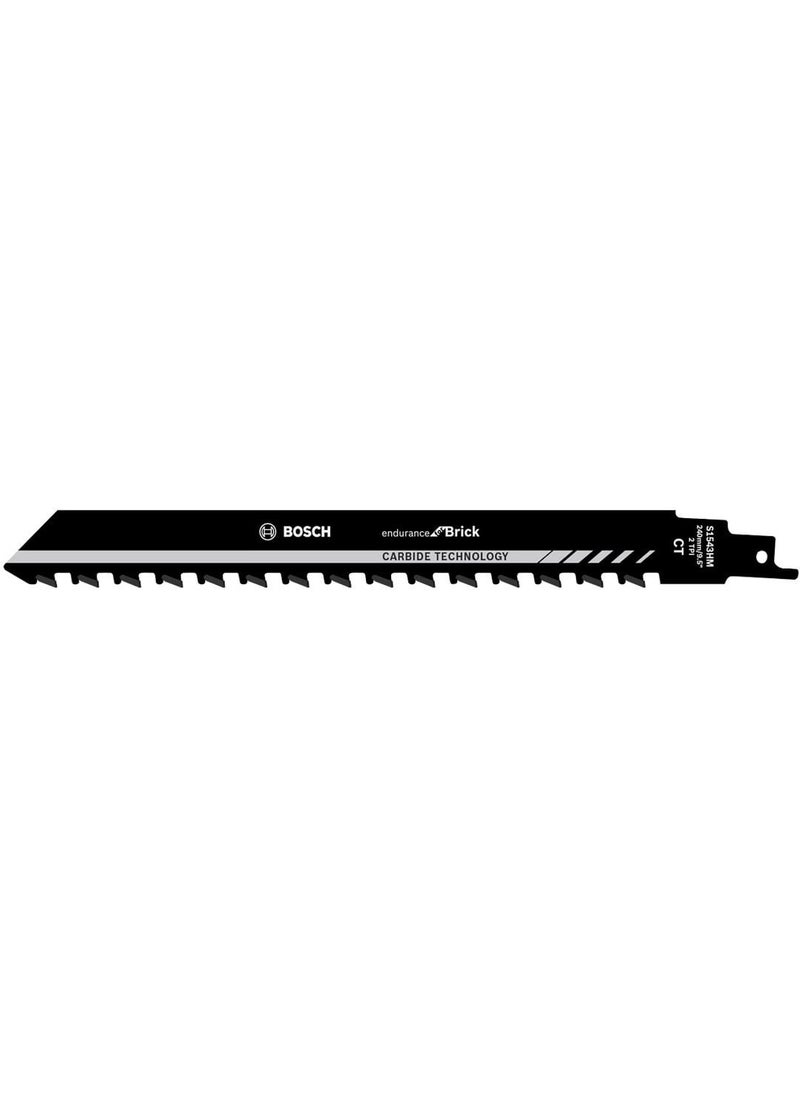 BOSCH - S 1543 Hm Reciprocating Saw Bit for Ytong and Brick Cutting 240 mm (1 Piece) - Image 1