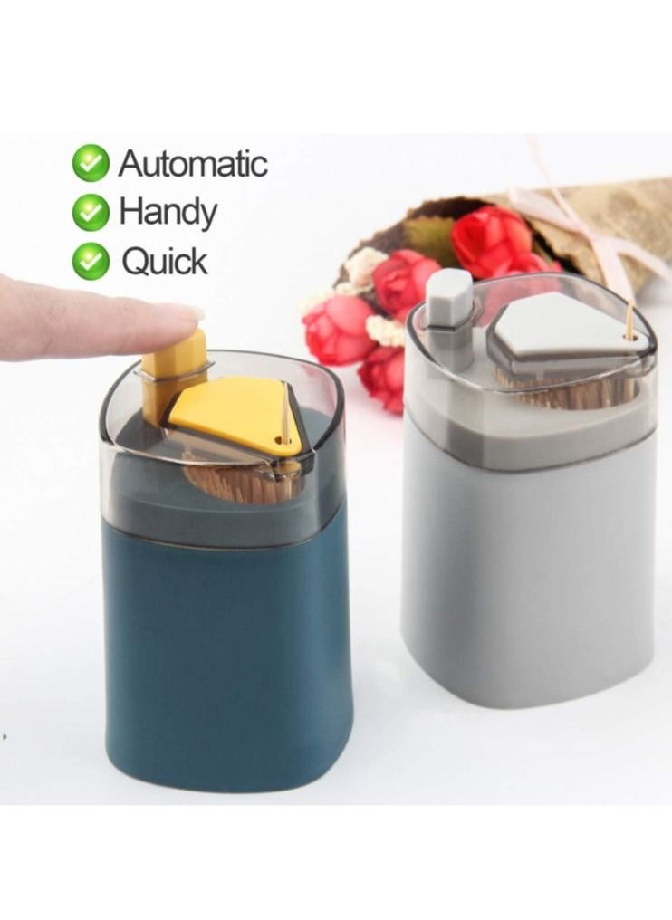 Generic - Automatic Toothpick Dispenser and Holder (Blue) - Image 1