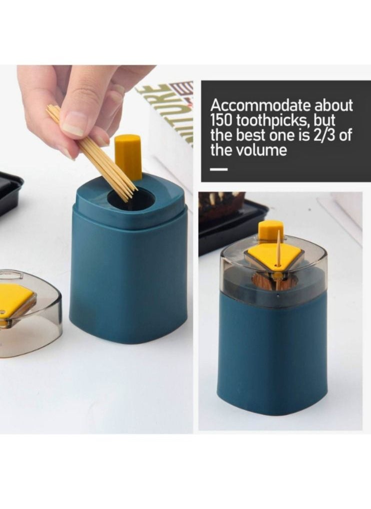 Generic - Automatic Toothpick Dispenser and Holder (Blue) - Image 1