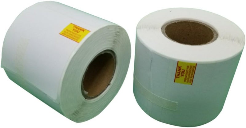 VisionTechShop Mettler Toledo 325, 2.4" 64mm x 60mm(2.625” x 2.375") UPC, 500 Per Roll, 30 Rolls/Box, Deli, Scale Labels - Image 1