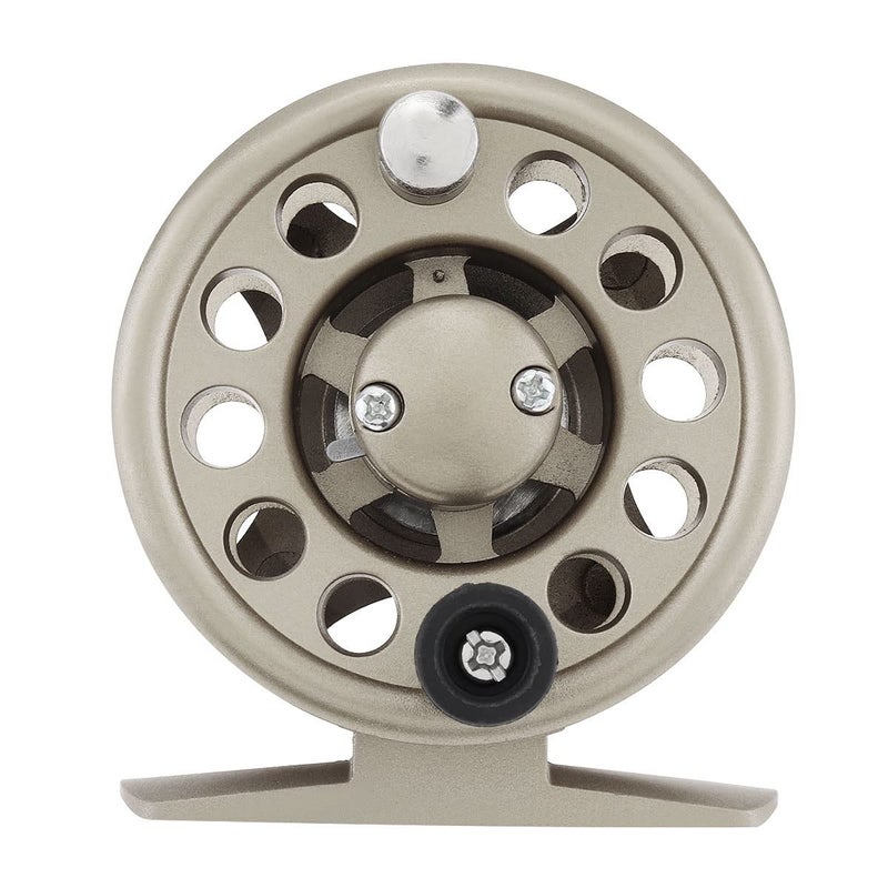 OriGlam Fly Fishing Reel Fishing Wheel, Fly Ice Fishing Reel Spinning Fishing Reels, Powerful Lightweight Spinning Reels for Freshwater Saltwater (Grey) - Image 4