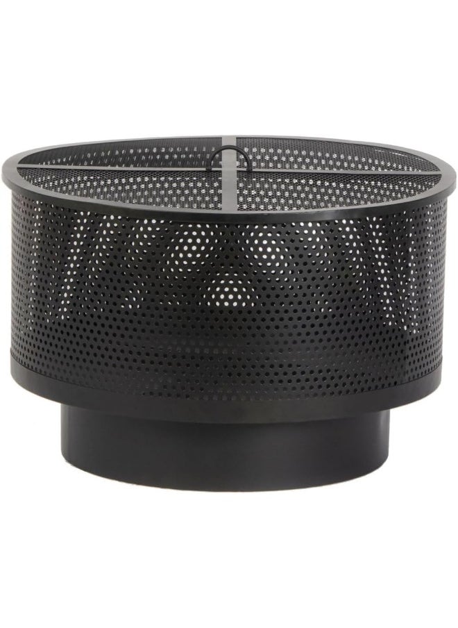 BAD AXE Radiance Firepit Round Wood Burning Fire Pit  Fire Pit For Outdoor Garden Patio  For Outdoor Backyard 