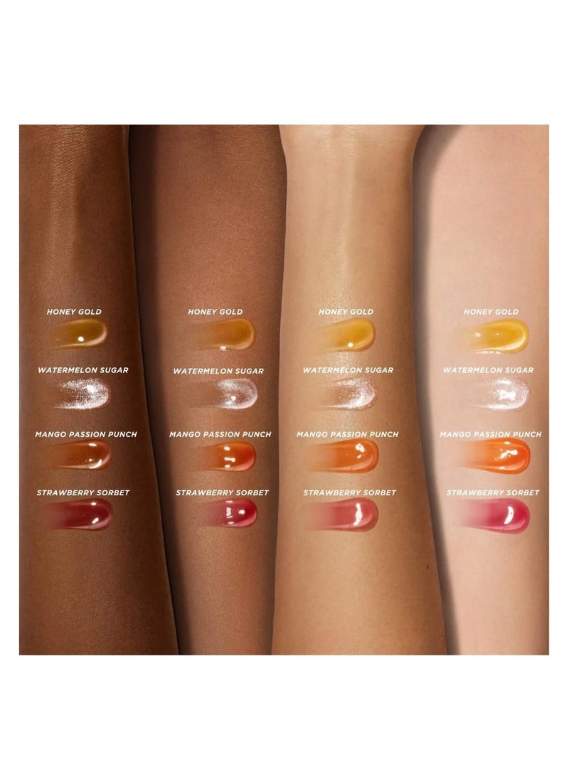 Gisou Gisou Honey Infused Hydrating Lip Oil - Strawberry Sorbet  - Image 5