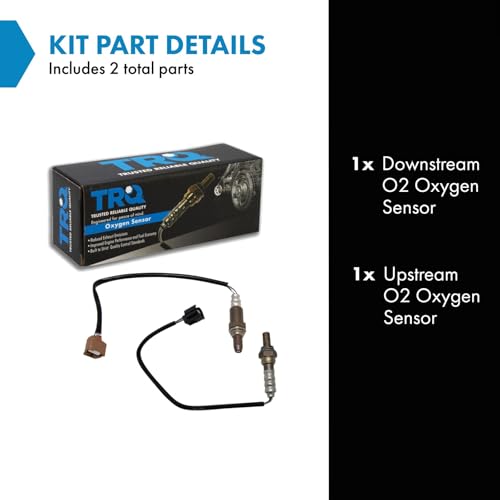 TRQ O2 Oxygen Sensor Set Compatible with 2013-2017 Nissan Altima - Image 2