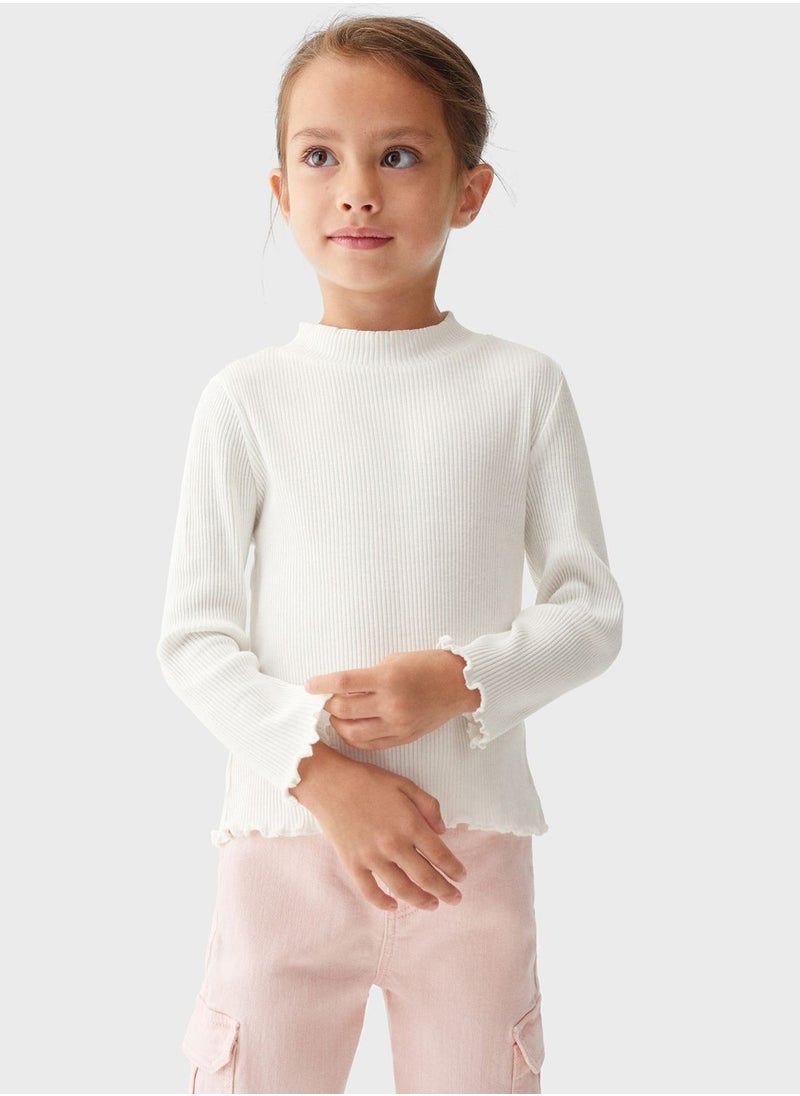 MANGO - Kids Turbob Essential T-Shirt - Image 1