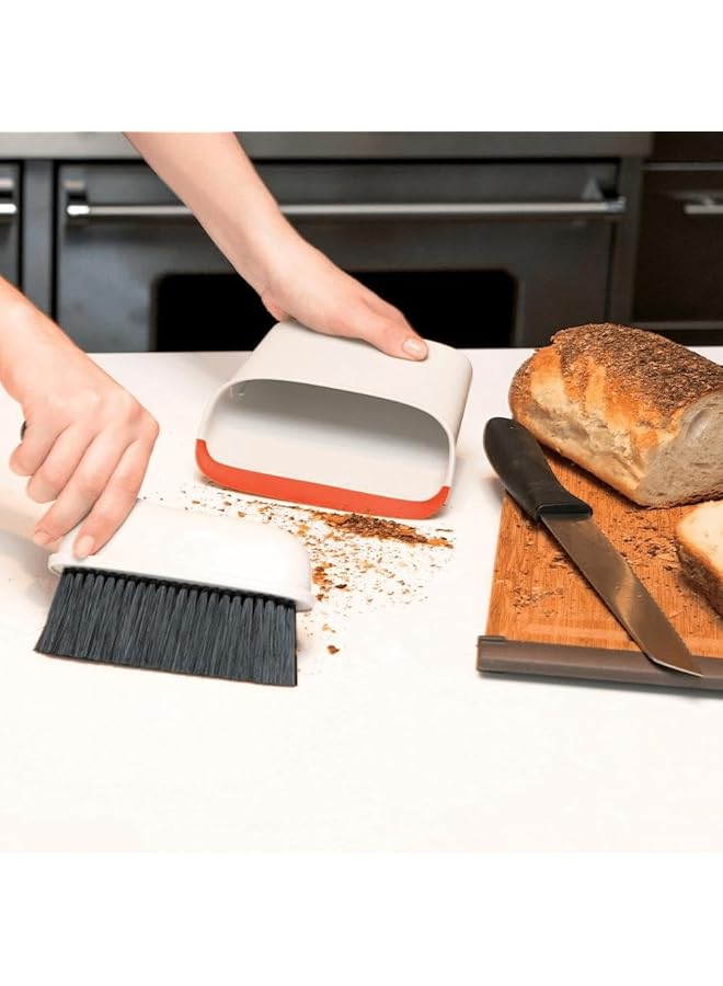 OXO 1334280 Good Grips Compact Dustpan And Brush Set Red Set Of 1 One Size - Image 5