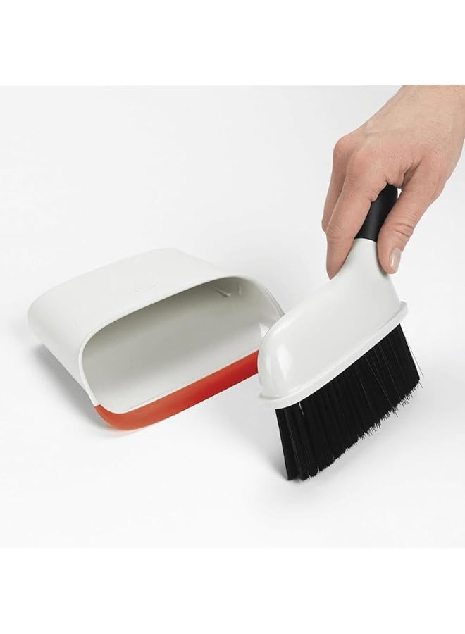 OXO 1334280 Good Grips Compact Dustpan And Brush Set Red Set Of 1 One Size - Image 4