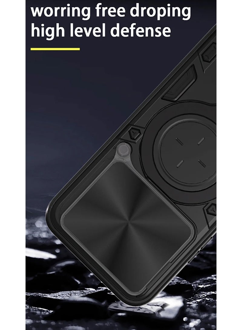 Compatible with Honor 400 Lite Case.with Slide Camera Lens Cover Compatible with Honor 400 Lite Case (Black） - Image 4
