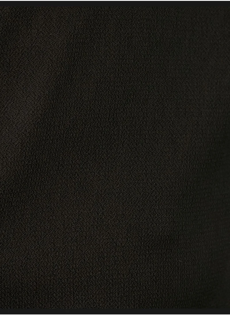 كوتون Button Detail Shirt Long Sleeve