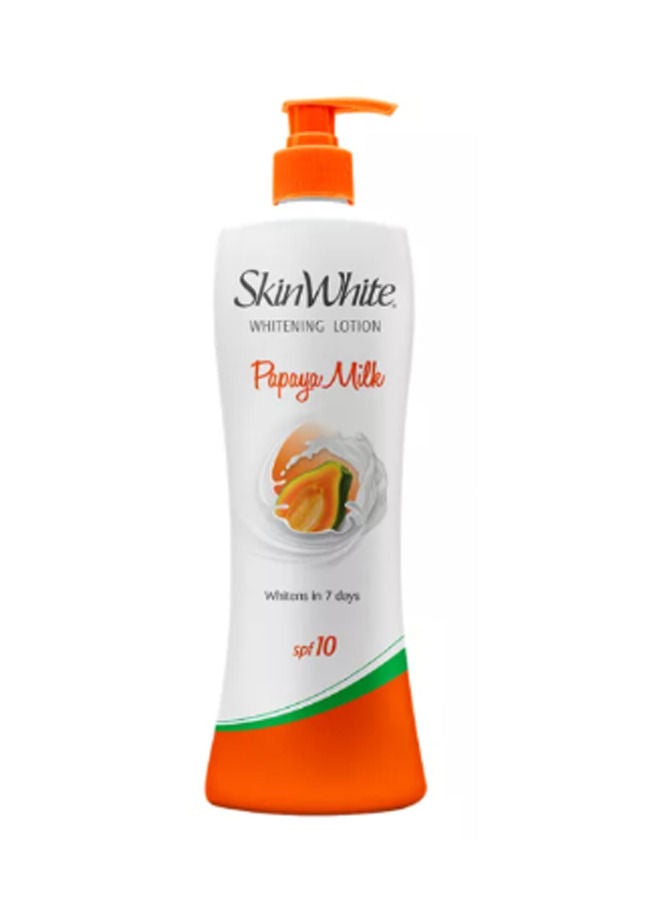 سكين وايت لوشن تبييض حليب البابايا اس بي اف 500 مل