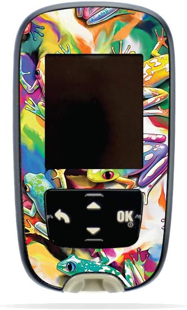 MightySkins Skin Compatible with Accu-Chek Guide - Wet Paint | Protective, Durable, and Unique Vinyl Decal wrap Cover | Easy to Apply, Remove, and Change Styles | Made in The USA