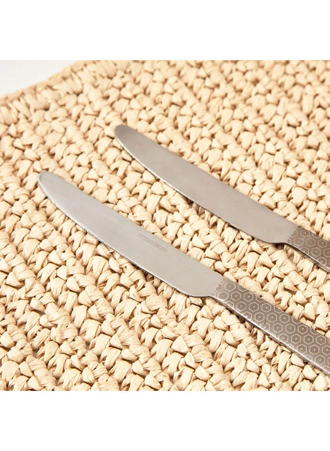Home Box Vivante 2-Piece Dinner Knife Set 21x2 cm