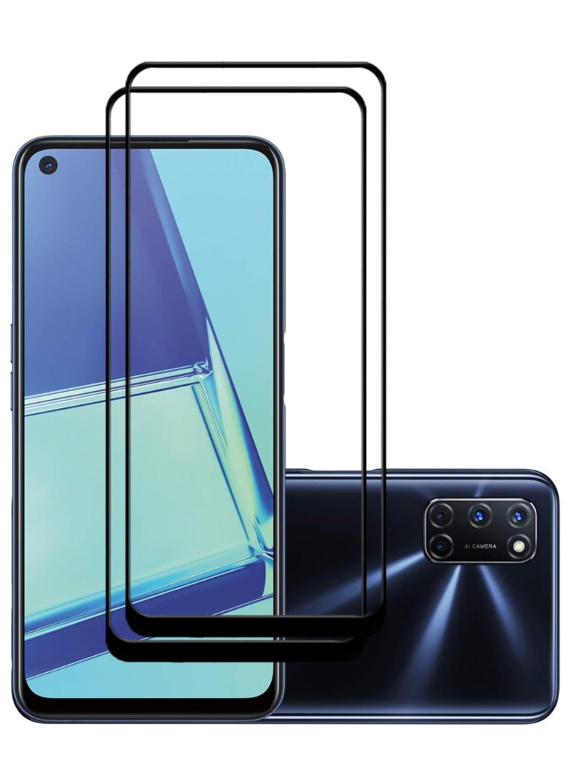 ACLIX 2 Pieces Antistatic ESD Dustproof Premium Quality High Definition Tempered Glass Screen Protector Designed For Oppo A52 - Image 1