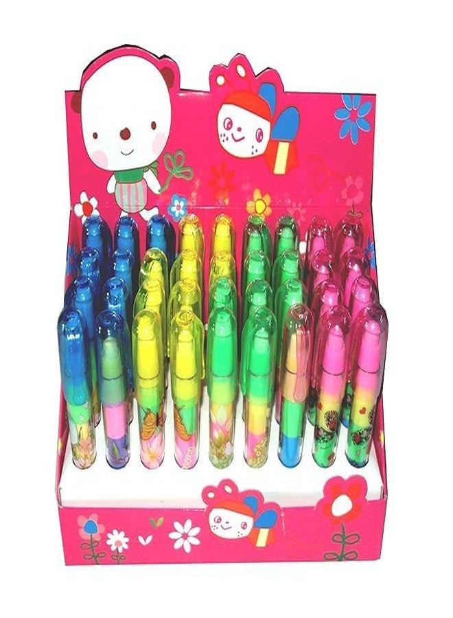 Little More LITTLEMORE Stacking Pen Type Erasers for Kids - Pack of 36 - Image 3