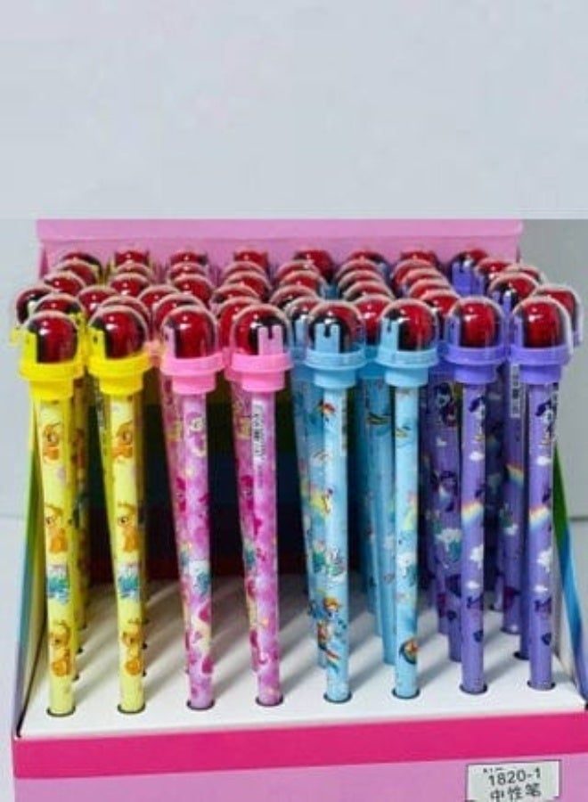 Feel Home Gel pen with end, blue ink color, 8-piece gel ballpoint pen set - Image 1