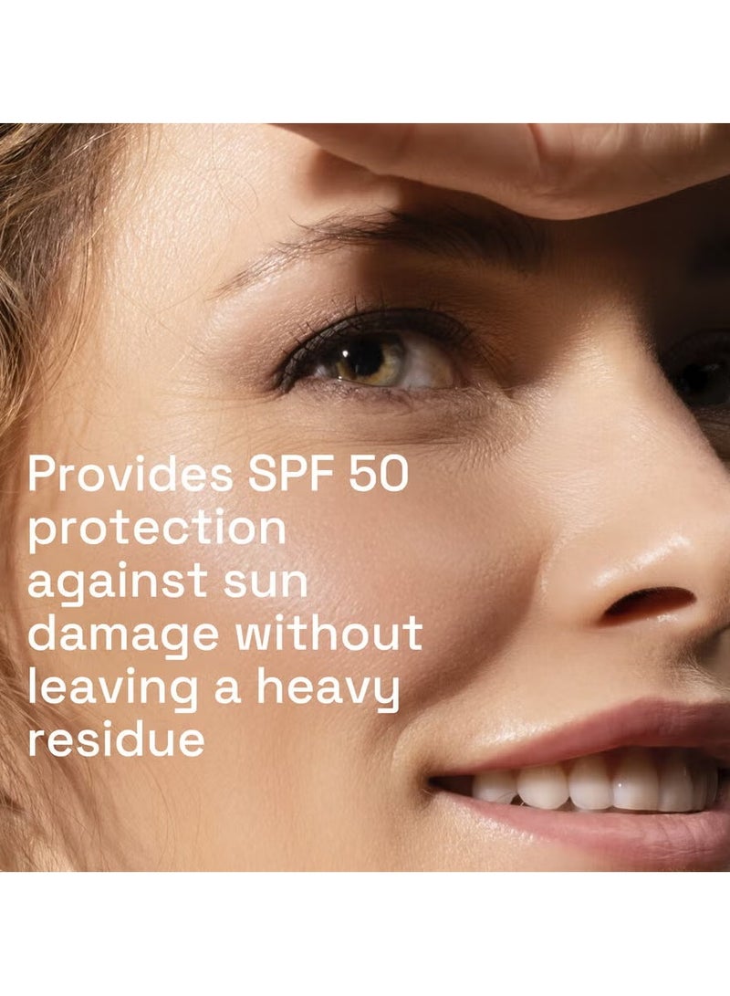 Cetaphil (Pack of 2) Daily Facial Moisturizer SPF 50 SunsCreen (2x1.7 oz) WHITE 1.7 Fl Oz (Pack of 2)Fluid Ounce - Image 5