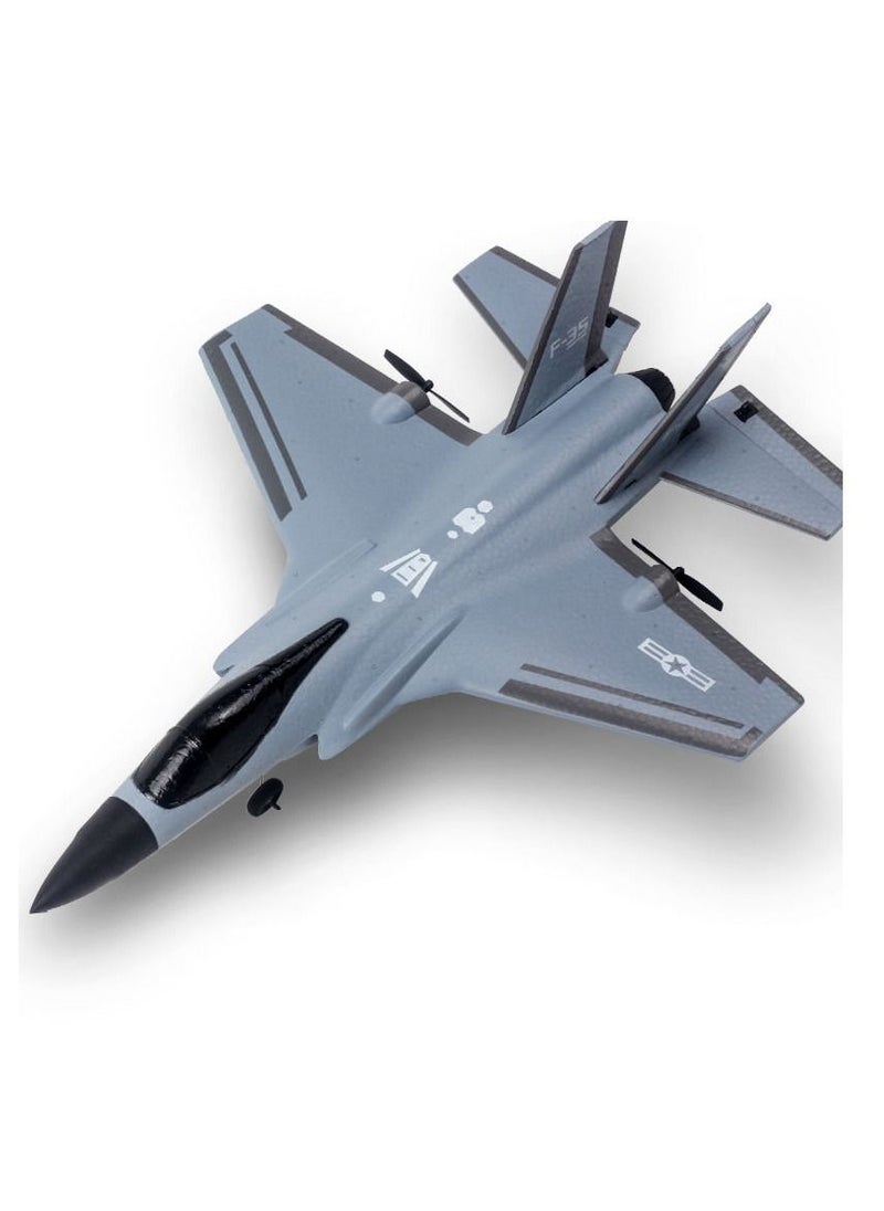 AROAQ RC Remote Radio Control Drones Airplanes Gray three Battery Toy Kids Gift  - Image 3