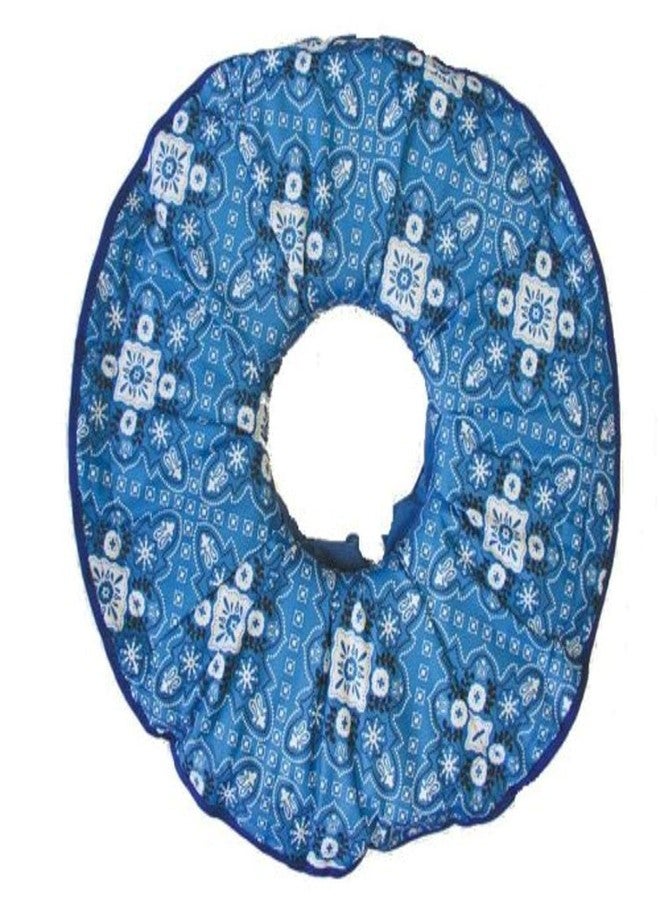 JorVet Soft-Nylon E-Collar for Cats & Dogs | Waterproof Recovery Collar Alternative | Prevents Licking, Chewing & Easy to Eat, Drink, Sleep & Move Comfortably | Blue | Small - Image 1