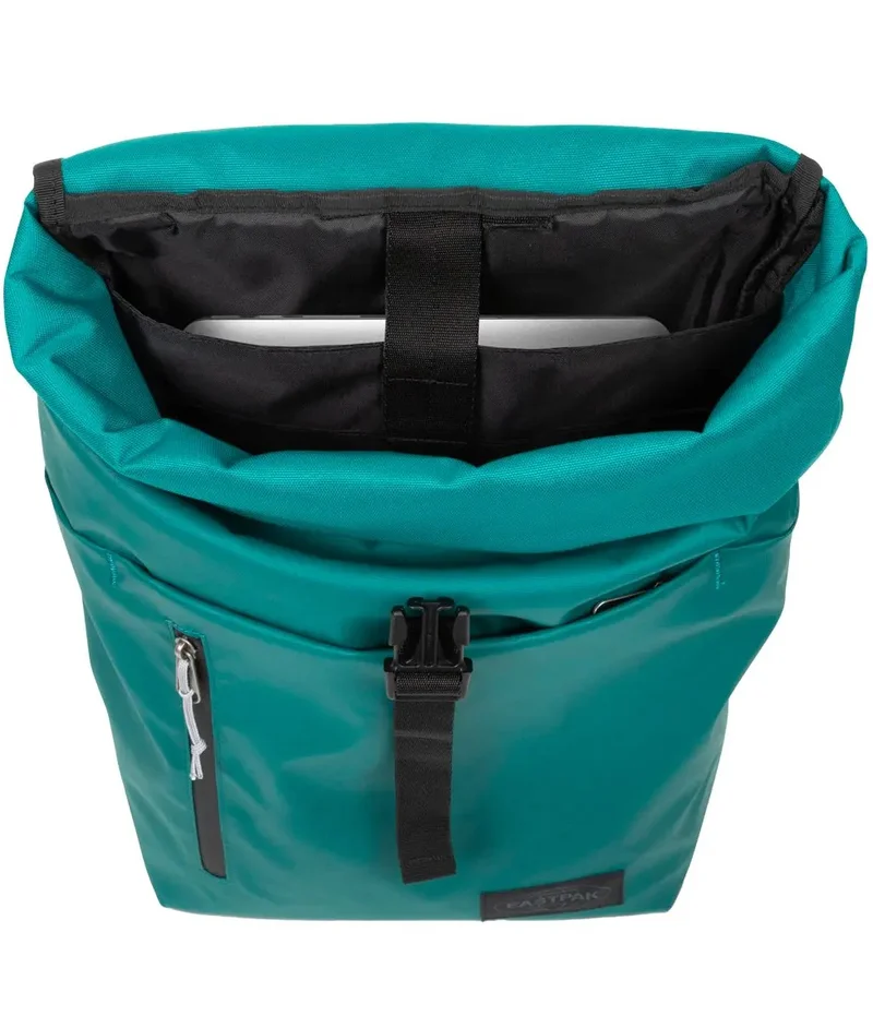 EASTPAK  Up Roll Unisex Large Backpack (With Laptop Compartment) - Tarp Petrol  | Best Price UAE