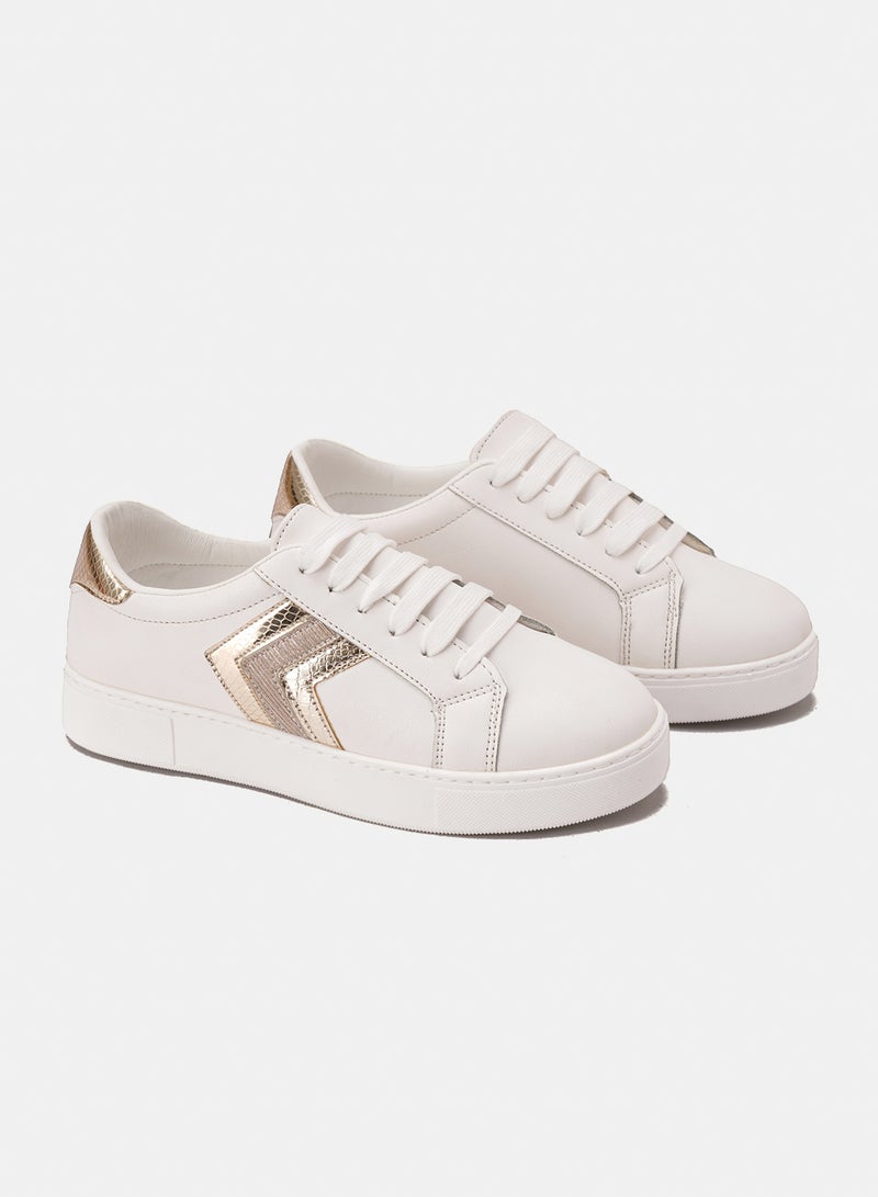 زيلدا حذاء رياضي برباط من الجلد الصناعي من زيلدا 019 للنساء - Image 1