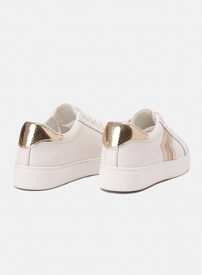 زيلدا حذاء رياضي برباط من الجلد الصناعي من زيلدا 019 للنساء - Image 4