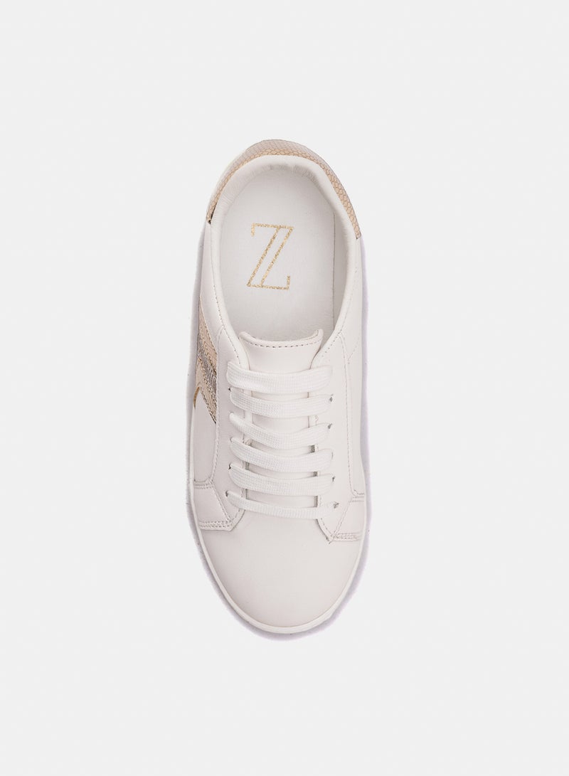 زيلدا حذاء رياضي برباط من الجلد الصناعي من زيلدا 019 للنساء - Image 5