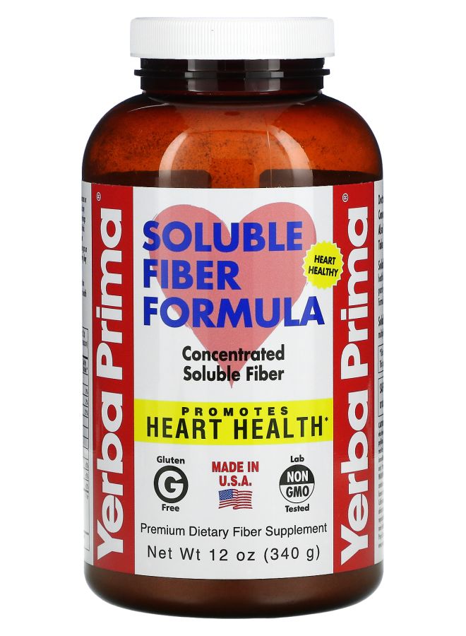 Yerba Prima Soluble Fiber Formula 12 oz (340 g)