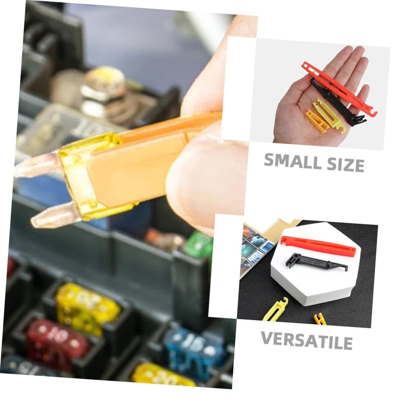 4 قطع مجموعة ملقط سحب الصمامات أدوات إصلاح كهربائية للسيارات والشاحنات والدراجات النارية - Image 4