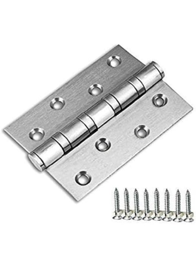 NJM Stainless Steel Hinges 4" Height x3" Width x 3MM Thick- 4 piece set - Image 2