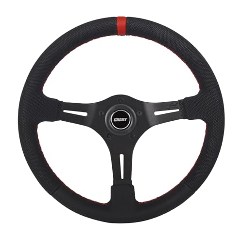 Grant عجلة قيادة سباق غرانت 692، سوداء - Image 1