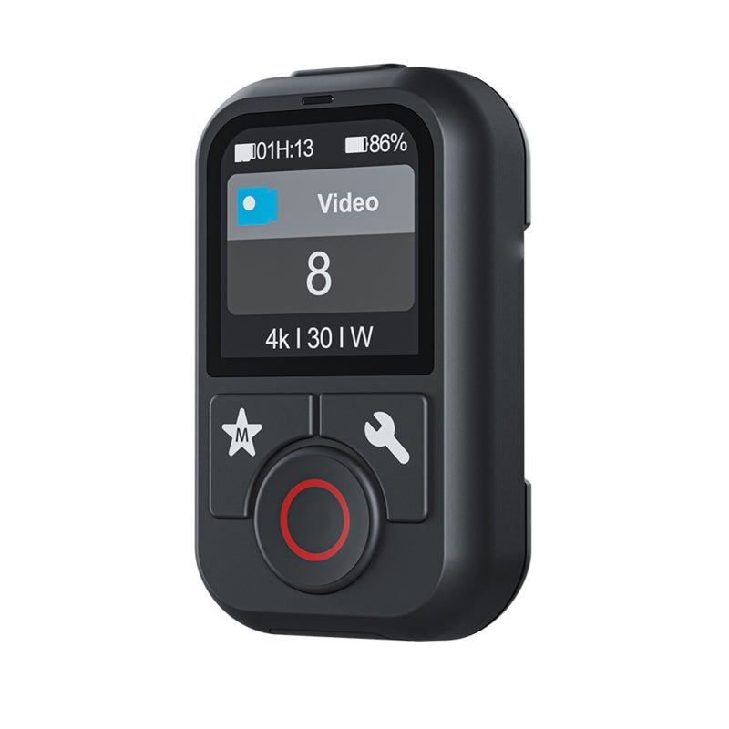Wireless Smart Remote Control 60M Control Range 1.4 Inch Color Screen Sports Camera Remote - Multifunctional Modes Built-in Battery Waterproof Wristband for GoPro Hero 13 12 11 10 9 8 MAX - Image 3