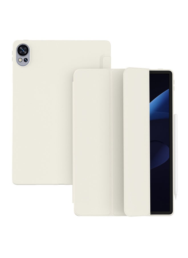 Generic - For Xiaomi 7 Tablet 11 Inch Shell Apple IPad 10 Computer Pro13 Mini 7 Huawei MatePad Protective Shell-Color:Milk White-Applicable Models:MatePad 11.5/air11.5/11.5 S - Image 1