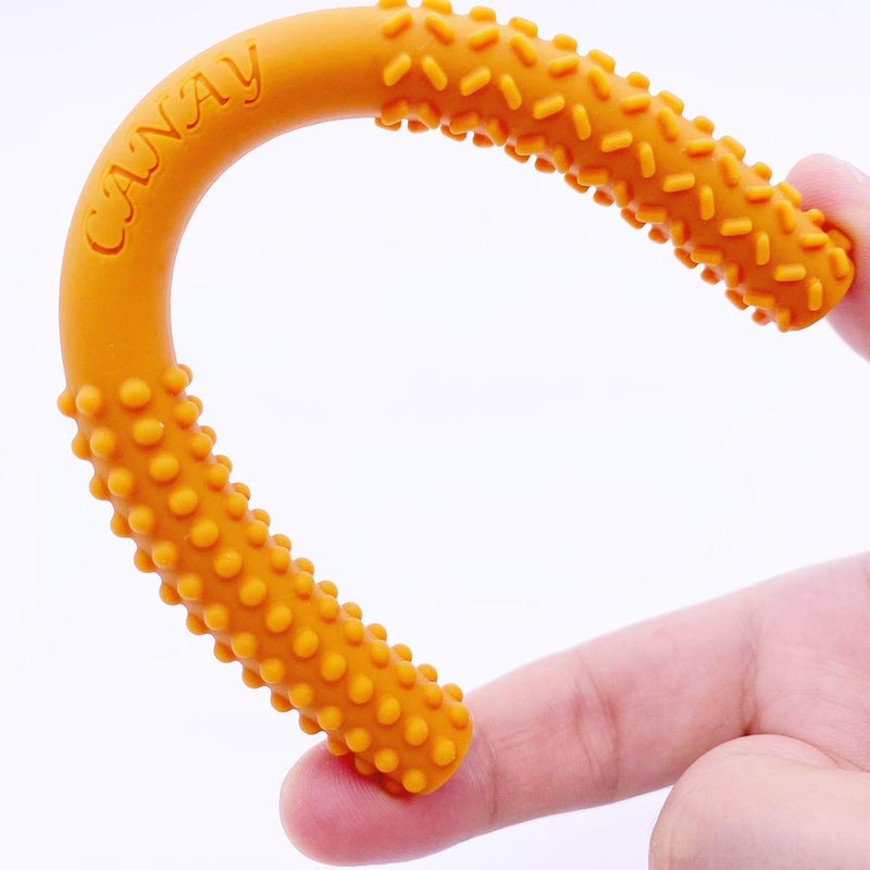 CANAY Hollow Chew Tubes Sensory Chew Toys for Autistic Children(2 Pack), Alt. to Chew Necklaces for Sensory Kids, Teething, Oral Motor Stimulation, ADHD, SPD - Image 4