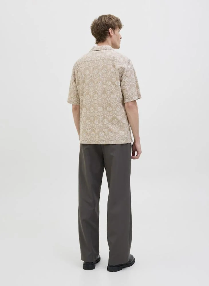 جاك اند جونز Jprblutate Embroidery S/S Shirt