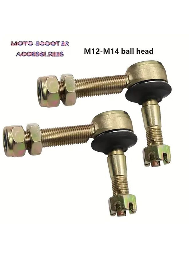 Universal Tie Rod End Kit M12 M14 Ball Joint 1 Pair For 70cc 90cc 110cc 125cc 150cc ATV - Image 1