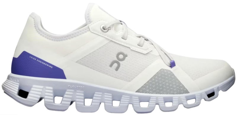 On Women's Cloud X 3 AD Sneakers, Undyed | Nimbus, Blue, Purple, 11 Medium US - Image 4