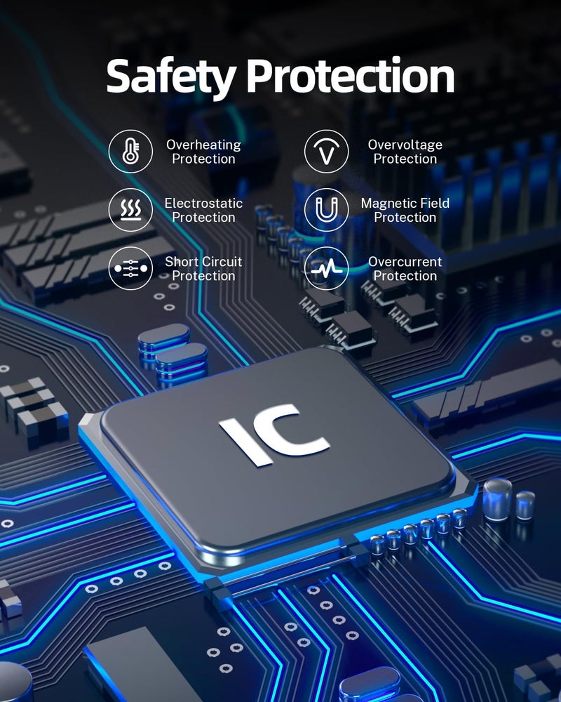 Superer شاحن سوبرر مناسب لجهاز لابتوب لينوفو، إيديا باد 1 3 5، سليم 3 5 7، S340 S145 330 320 310، فليكس 5 4 14 15، V14 V15 V17، نسخة مطورة، قابلة للطي، كابل طاقة مطول، ضوء شحن، 65 واط 45 واط - Image 5