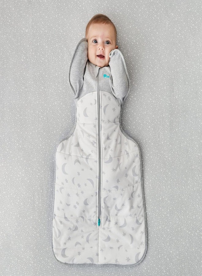 Love to Dream Swaddle UP Extra Warm 3.5 TOG, White, Newborn, 5-8.5 lbs, Dramatically Better Sleep, Allow Baby to Sleep in Preferred Arms Up Position for Self-Soothing, Snug Fit Calms Startle Reflex - Image 2