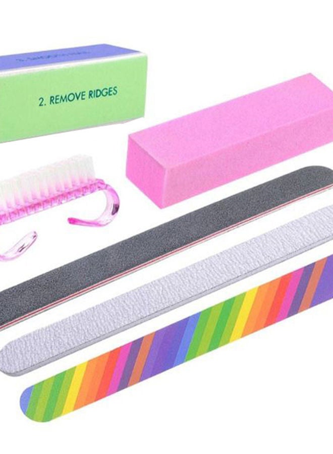 NIBEMINENT 6-Piece Nail Manicure Tool Set Multicolour - Image 2