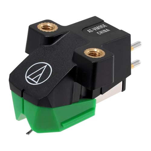Audio-Technica AT-VM95E Dual Moving Magnet Turntable Cartridge Green - Image 4