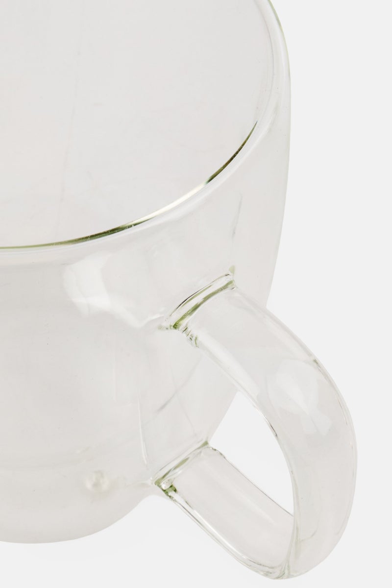 Bombay 2 Piece Insulated Double Wall Coffee Mug, Transparent - Image 4