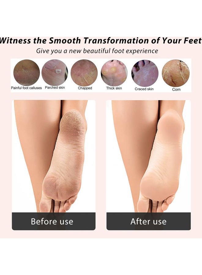 ICDI ICANdOIT ICANdOIT-2 عبوات من مبرد القدمين الطبيعي من الخيزران لإزالة الكالو - مجموعة باديكير متعددة الاستخدامات 4 في 1 مع فرشاة شعر الخنزير، حجر الخفاف، مبرد القدم، ورق صنفرة - Image 5