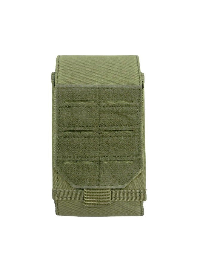 GZWER Universal Tactical Molle Mobile Phone Holster Belt Smartphone Strap Pack Utility Military Small Pouch Mini Waist Bag for iPhone 12ProMax/12Pro/12/11ProMax/11/X/8P/8/7P/7/6 5.5" Phone - Image 5