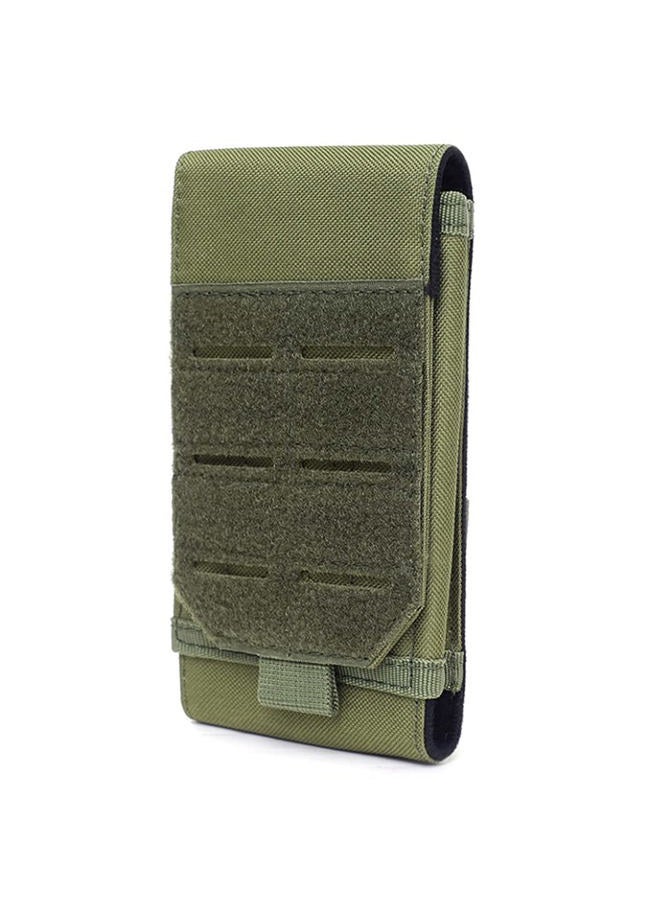 GZWER Universal Tactical Molle Mobile Phone Holster Belt Smartphone Strap Pack Utility Military Small Pouch Mini Waist Bag for iPhone 12ProMax/12Pro/12/11ProMax/11/X/8P/8/7P/7/6 5.5" Phone - Image 1